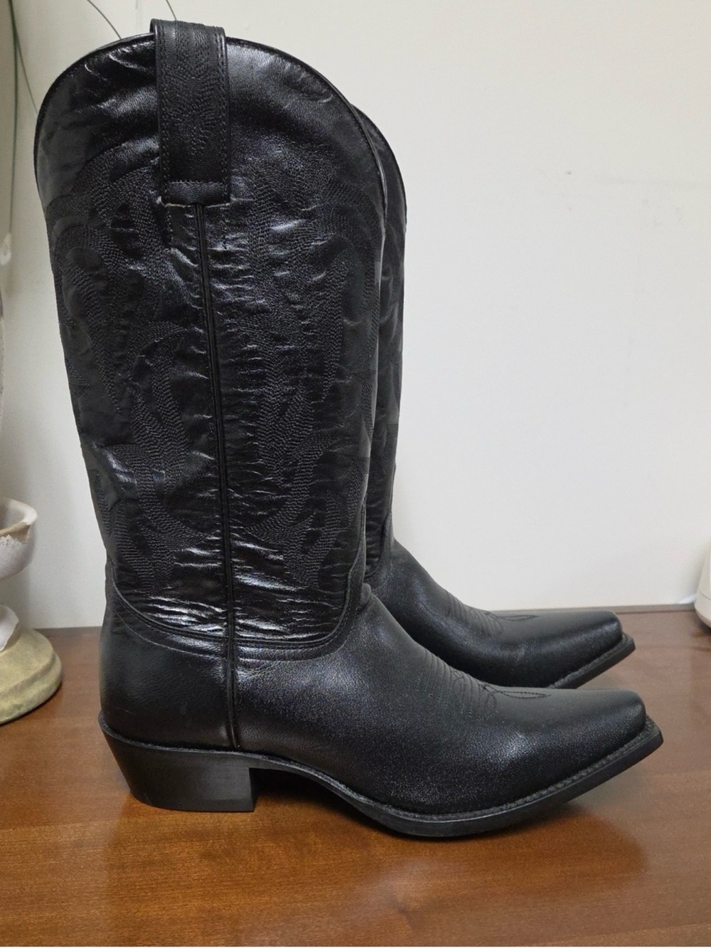 Shyanne Black Western Cowgirl Boots